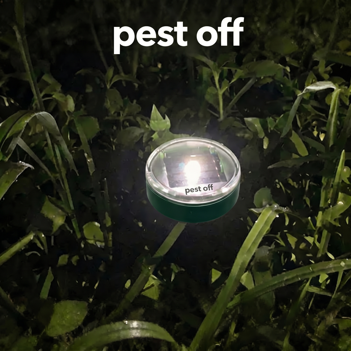 Pest Off חיצוני - מרחיק מזיקים סולארי לגינה