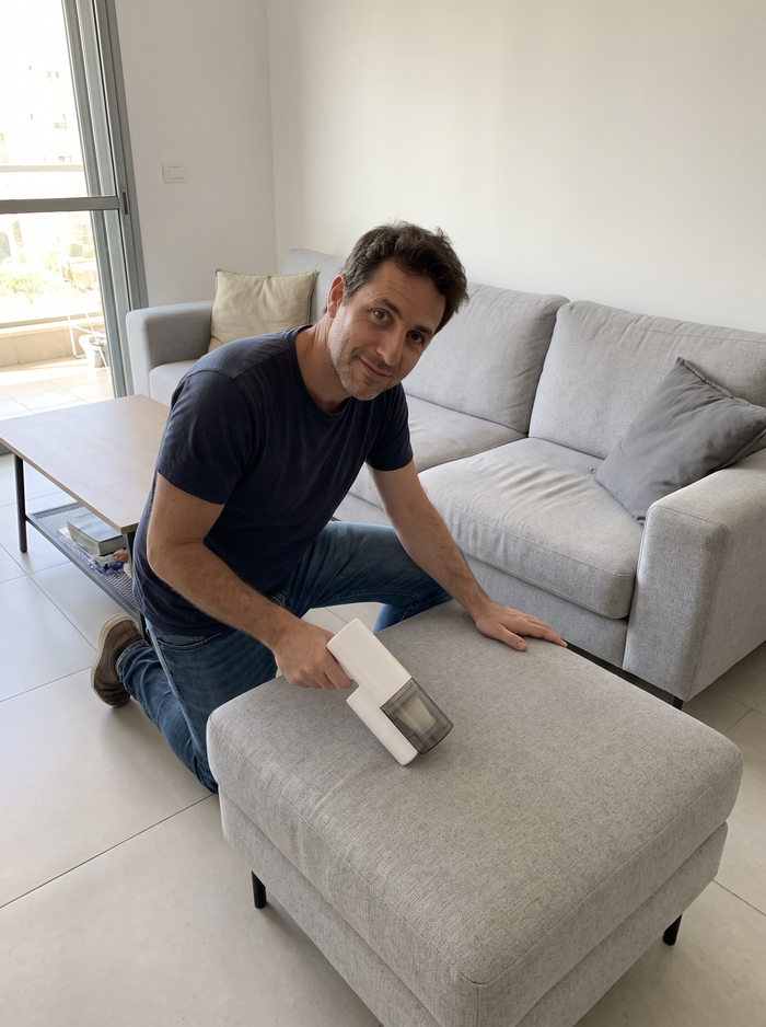 ניקוי כריות הספה